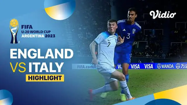 Berita video highlights 16 Besar Piala Dunia U-20, Italia menang 2-1 atas Inggris, Kamis (1/6/23)
