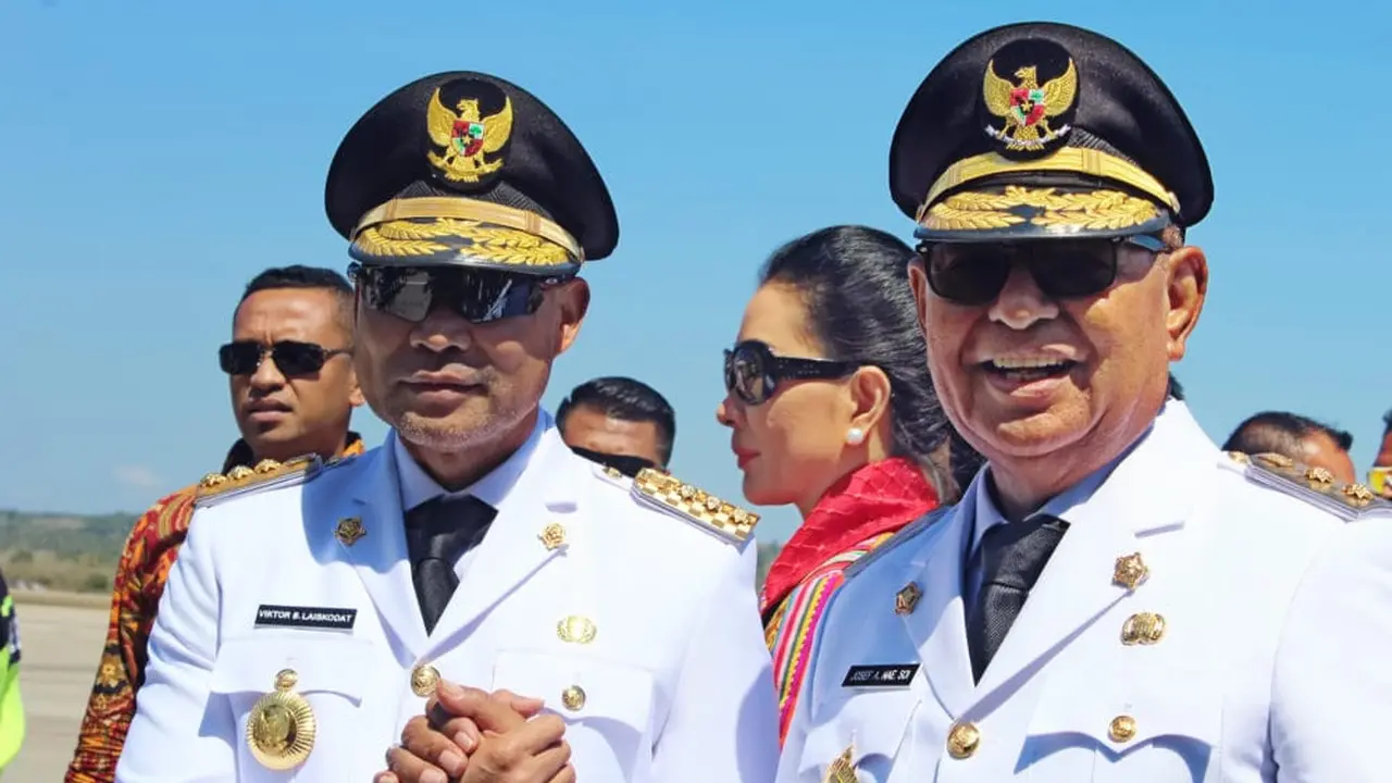 Gubernur NTT, Viktor Laiskodat dan Wakil Gubernur, Josef Nae Soi. (Foto Istimewa)