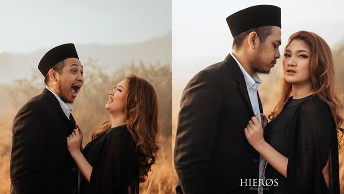 Tretan Muslim dan Istri (Sumber: Instagram/@lunarivory)