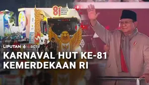 Intip Kemeriahan Karnaval HUT ke-81 RI di Monas
