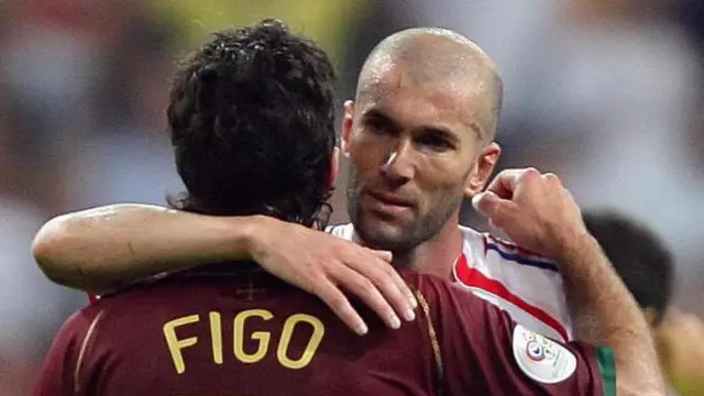 luis figo - zinedine zidane