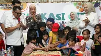Rayakan HUT Presiden Prabowo ke-74, KNPS Edukasi Gizi Ratusan Ibu dan Anak