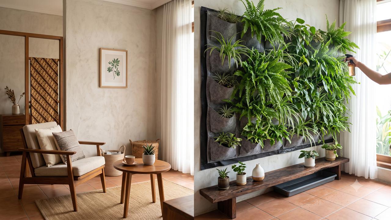 Tips Perawatan Vertical Garden di Iklim Tropis