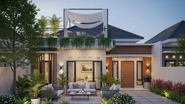 Rooftop Garden Lounge: Santai Maksimal dengan Sofa Outdoor