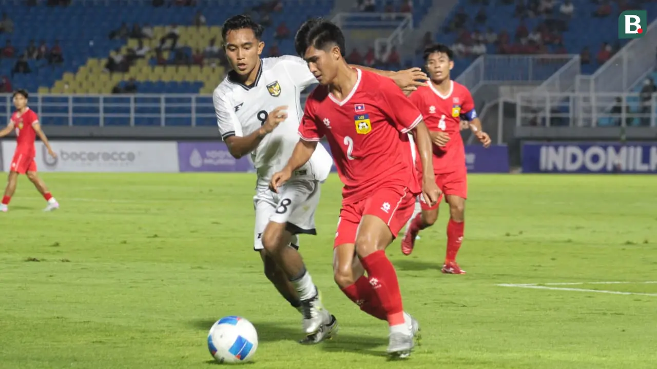 Foto: Timnas Indonesia U-23 Vs Laos Grup J Kualifikasi Piala Asia U-23 2026