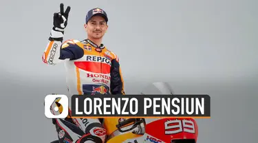 Jorge Lorenzo putuskan pensiun dari MotoGP di usia 32 tahun. Di musim terakhir, ia mengalami nasib kurang baik.