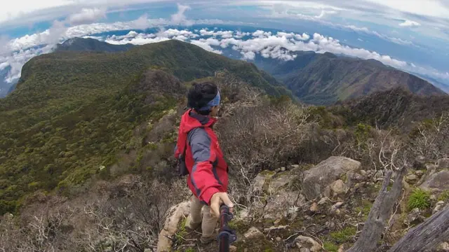 Pendaki di Gunung Lompobattang