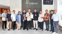 Gapura dan Beijing Fenghua Aviation Service Co., Ltd menandatangani Memorandum of Understanding (MOU)/Nota Kesepahaman pada 8 November 2023 di kantor pusat Gapura, Kemayoran, Jakarta.