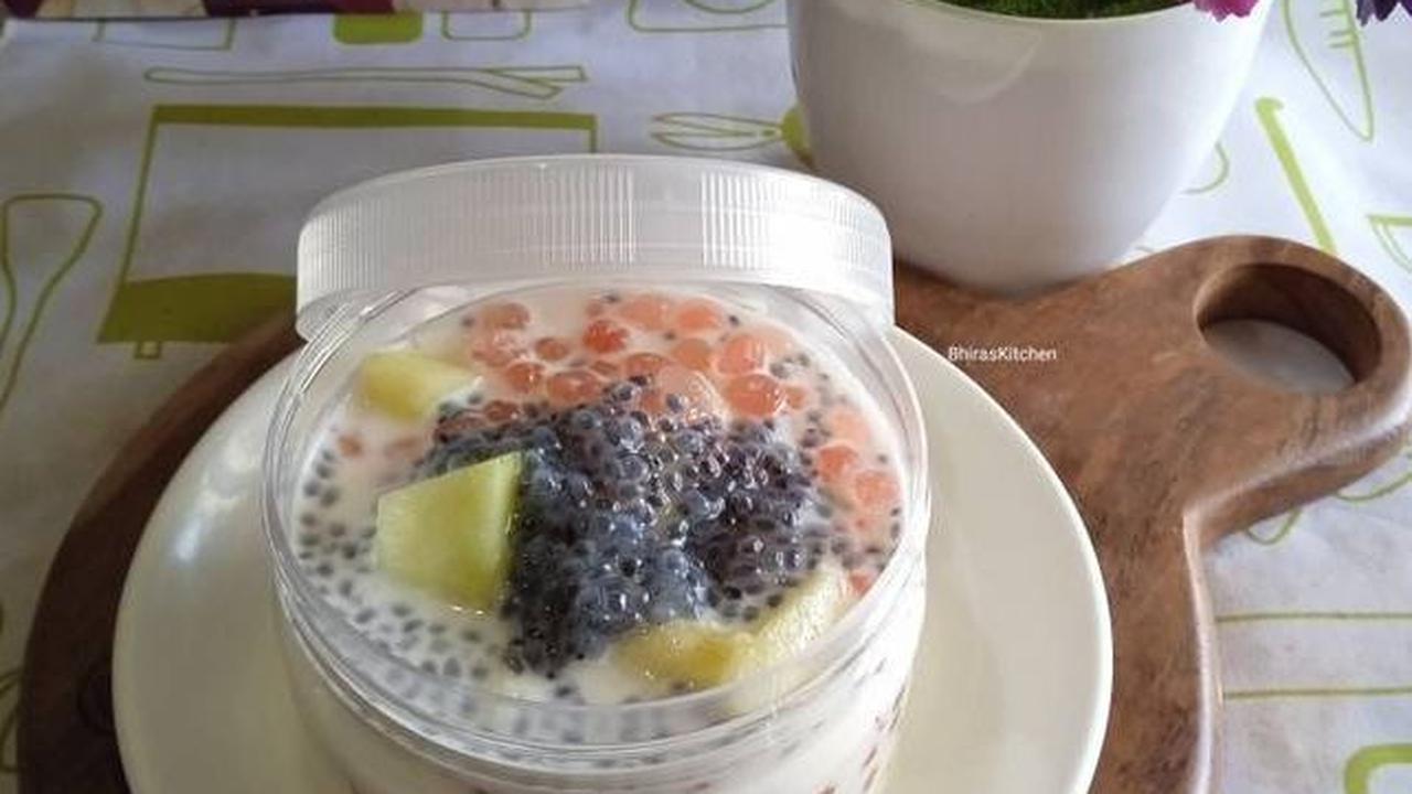 Resep Es Melon Sago Lidah Buaya