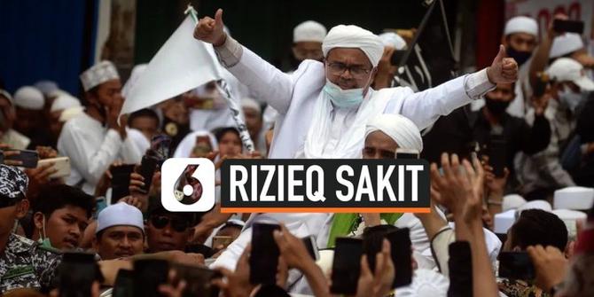 VIDEO: Rizieq Shihab Dirawat di Rumah Sakit