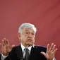 Presiden Meksiko Andres Manuel Lopez Obrador (AFP/Alfredo Estrella)