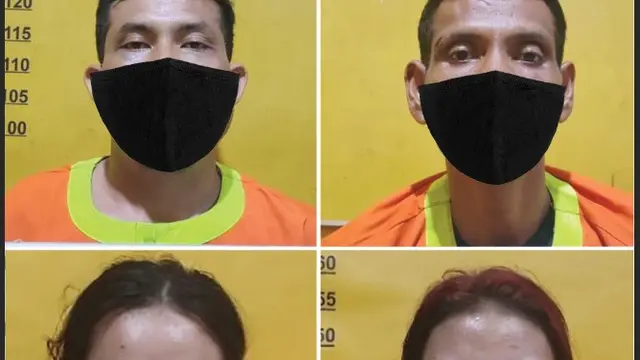 Penangkapan pelaku pencurian dengan kekerasan yang menewaskan seorang lansia di Pekanbaru, Dimaris Isni Sitio (60).