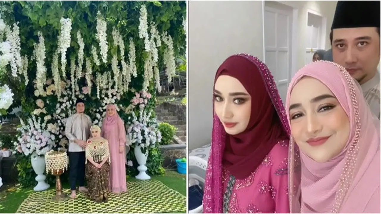 6 Momen Pengajian dan Siraman Jelang Nikah Anak Tengku Firmansyah dan Cindy Fatikasari