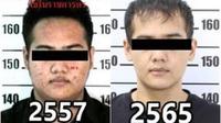 Sarahat Sawangjaeng, seorang gembong narkoba yang melakukan operasi beberapa kali untuk mengubah wajahnya, dan mengubah namanya menjadi Jimin Cheong saat mencoba menghindari pihak berwenang. (Dok: Polisi Thailand)