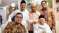 Bupati Dedi Mulyadi bertemu Sejken Golkar Idrus Marham dan Sekjen PDIP Hasto Kristyanto. (Dok.Dedi Mulyadi)