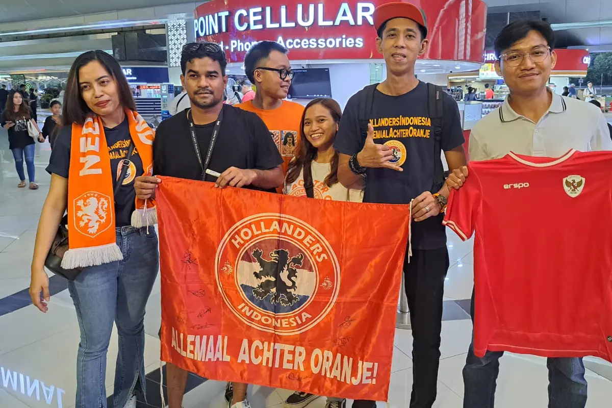 Suporter timnas Indonesia