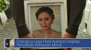 Daily TopNews hari ini akan menyajikan berita seputar orangtua Mirna yang merasa lega karena hasil autopsi telah mengungkap kematian anaknya, dan RI cuma bisa ekspor  tuna sirip biru 750 ton karena ulah mafia. Simak berita lengkapnya dalam video beri...