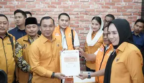 Waketum Golkar Wihaji Maju Jadi Caketum MKGR, Kantongi Dukungan 34 DPD