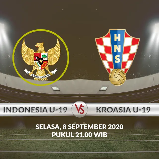 Timnas Indonesia U-19 vs Timnas Kroasia U-19