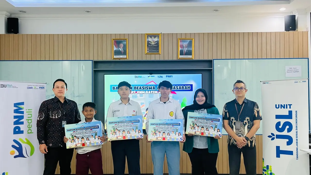 Beasiswa pendidikan PNM.
