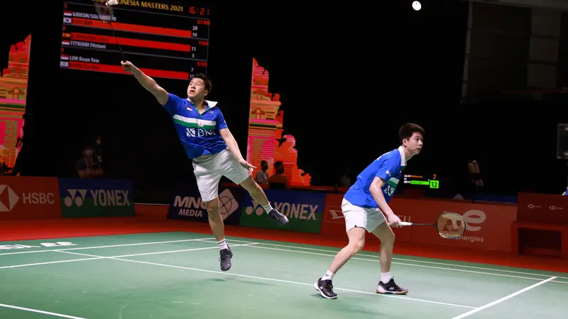 Kevin Sanjaya Sukamuljo / Marcus Fernaldi Gideon - Indonesia Masters 2021 -1