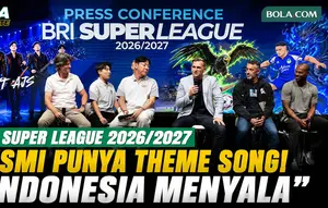 BRI Super League Punya Theme Song Baru, “Indonesia Menyala” Resmi Diperkenalkan