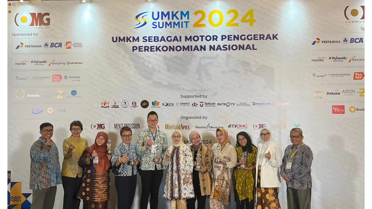 Nona Rara Batik di UMKM Summit 2024 Award