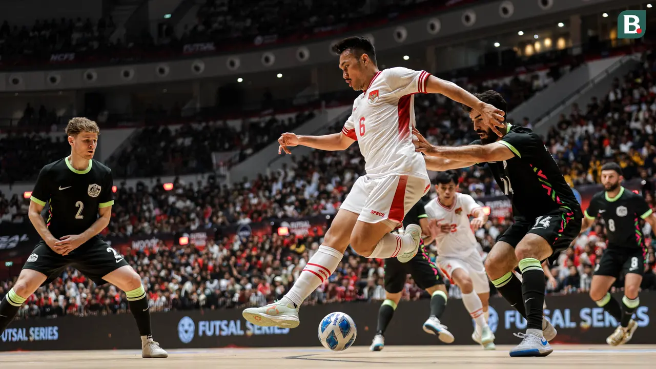 Foto: Timnas Futsal Indonesia Tumbangkan Australia dalam Laga Bersejarah di Indonesia Arena
