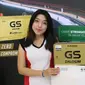 PT Astra Otoparts meluncurkan aki baru GS calcium di GIIAS 2017. (Herdi Muhardi)