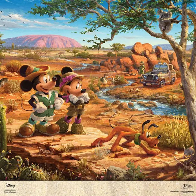 Seperti dalam Film, 7 Potret Lukisan Disney Ini Terlihat Sempurna