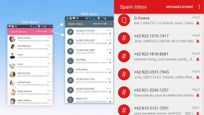 Mudahnya Blokir SMS Spam dengan Aplikasi Besutan Anak Negeri Ini 