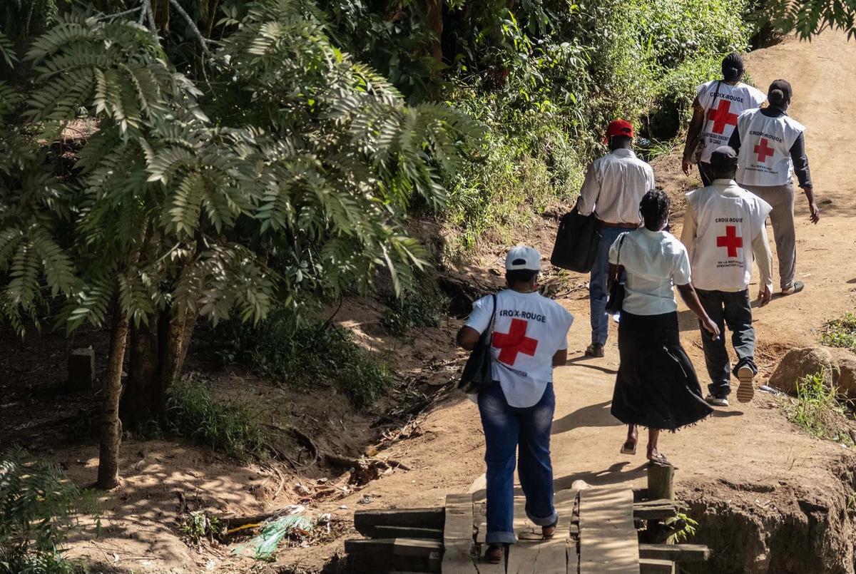 FOTO: Sosialisasi Pencegahan Ebola Diperluas di Kongo