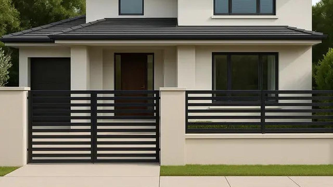 Pintu Pagar Besi Minimalis Terbaru, Inspirasi Desain Modern untuk Rumah Anda