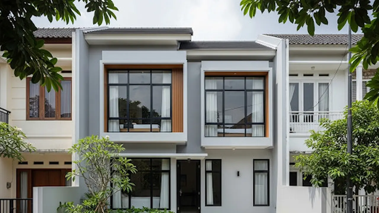 Rumah Sederhana 5x8 Meter 2 Lantai 2 Kamar