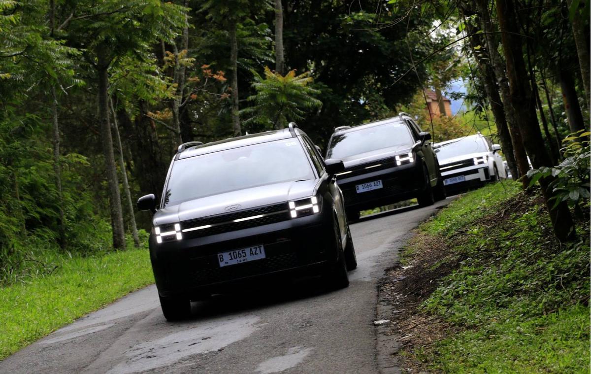 Test drive All New Hyundai Santa Fe rute Bandung-Garut