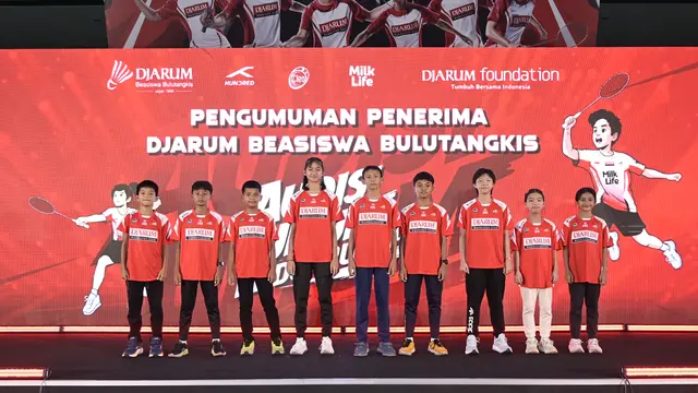 PB Djarum Terima 9 Atlet Muda Penerima Beasiswa Bulutangkis