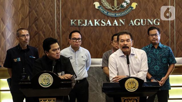 Erick Thohir Serahkan Hasil Audit Dana Pensiun BUMN