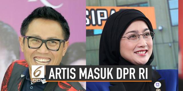 VIDEO: Deretan Artis yang Dilantik Jadi Anggota DPR RI