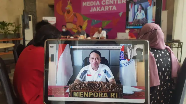Menpora Zainudin Amali Saat Evaluasi PON XX Papua