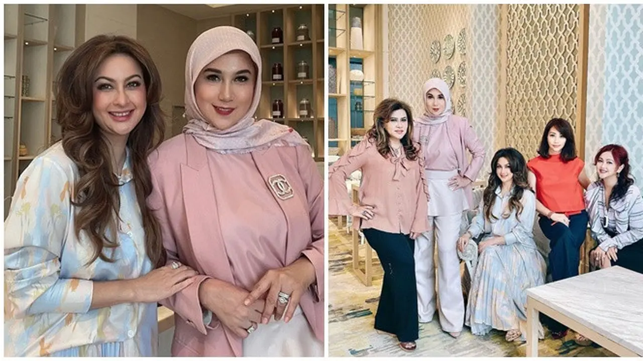 Berteman Lama, Ini 6 Potret Temu Kangen Diana Pungky dan Marini Zumarnis