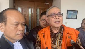 Terdakwa kasus dugaan korupsi pengadaan LNG Corpus Christi Liquefaction LLC (CCL), Hari Karyuliarto di Pengadilan Tipikor Jakarta. (Foto: Liputan6.com/Radityo Priyasmoro).