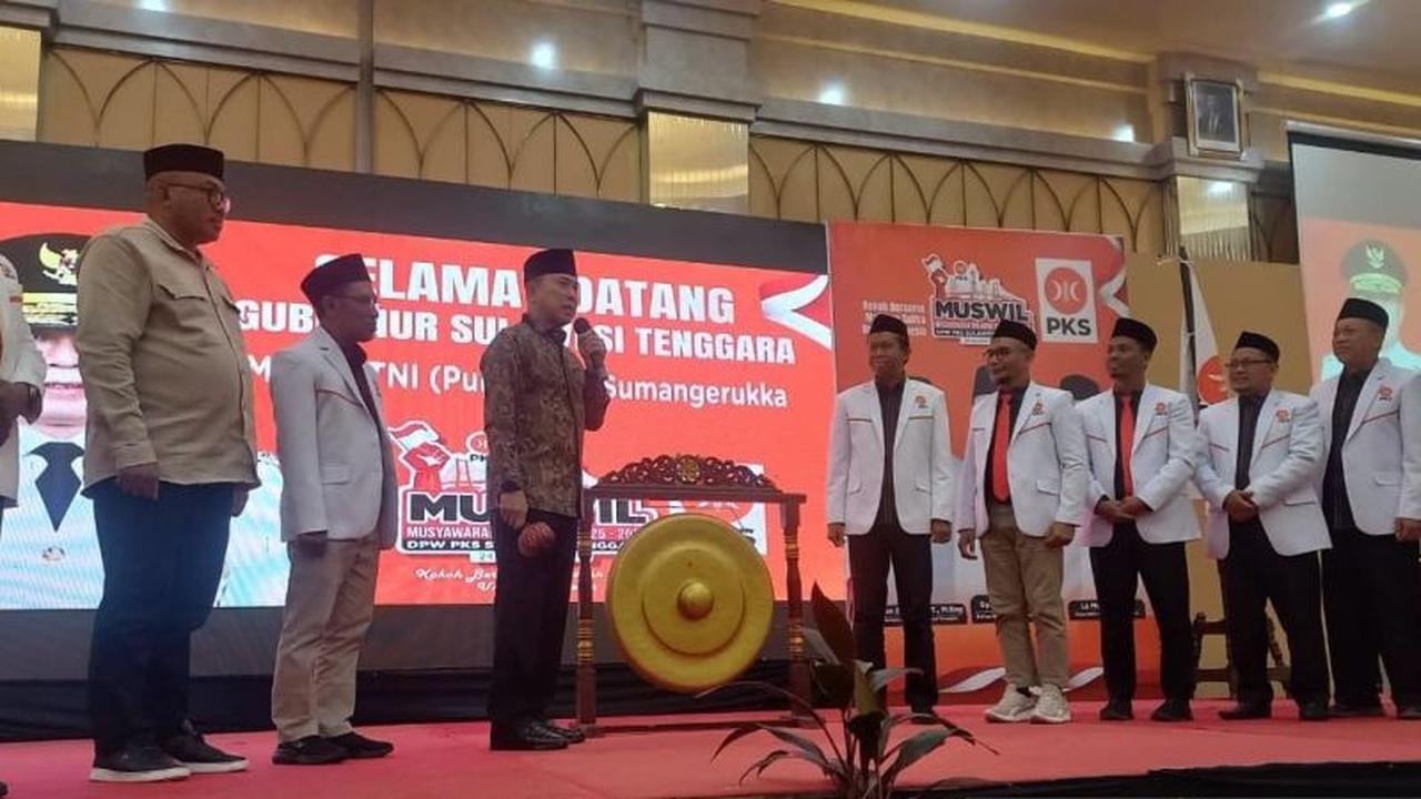 Gubernur Sultra Ajak Kolaborasi PKS Bangun Daerah, Kunci Sinergi Politik Pasca-Pilkada