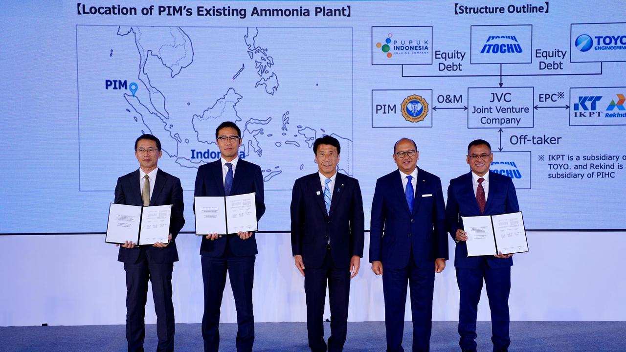 Indonesia Bakal Produksi Amonia Hijau Petama di Dunia, Jepang Kasih Sumbangan Dana Rp386 Miliar