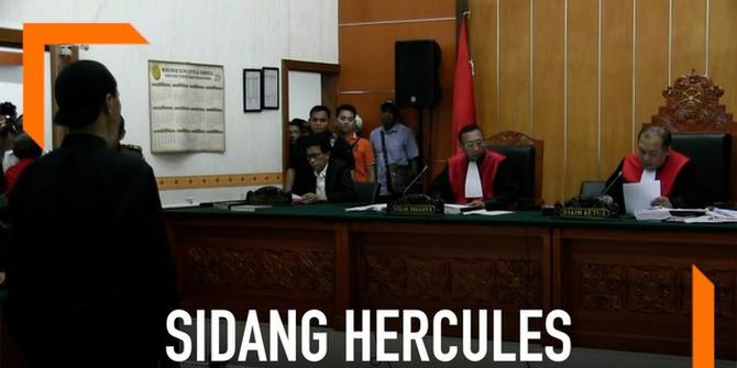 VIDEO: Hercules Divonis 8 Bulan Penjara