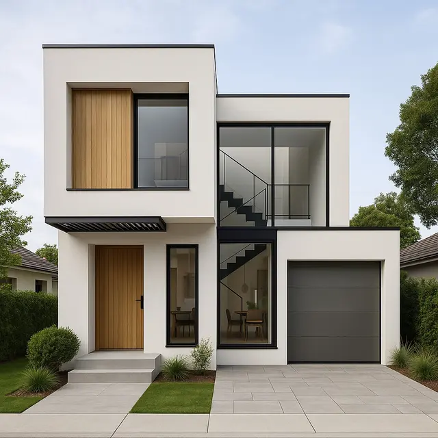 Rumah Minimalis Modern 6x10 3 Kamar Ada Garasi