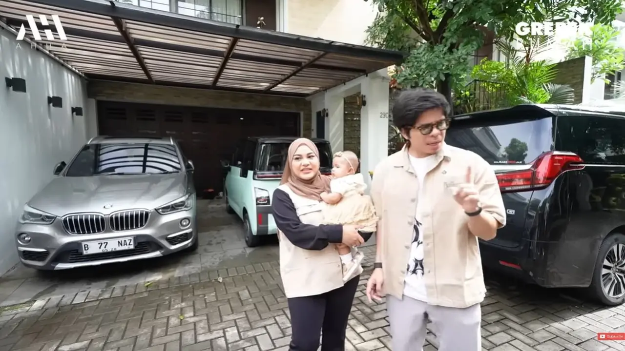 Rumah Syahnaz Sadiqah dan Jeje Govinda (YouTube/AH)