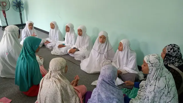 Terinspirasi dari Putrinya, Pria di Temanggung Dirikan Pesantren untuk Santri Tuli. Foto dok pribadi.
