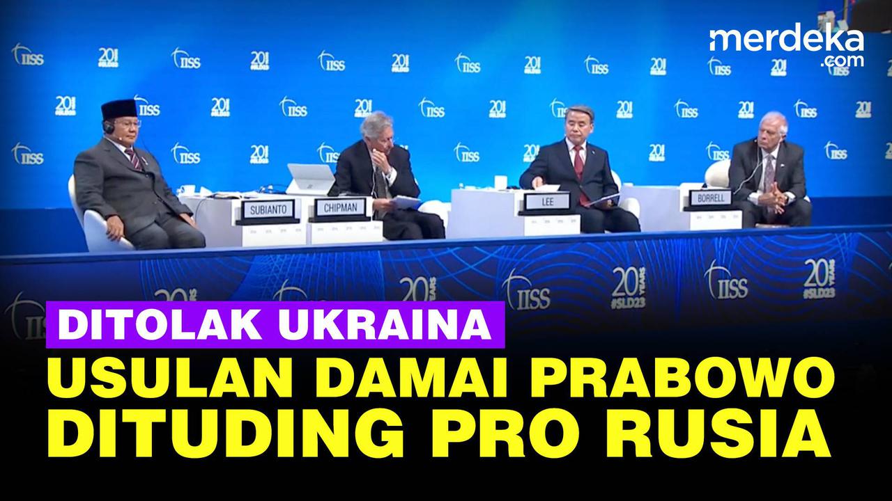 VIDEO: Pidato Prabowo Usul Damai, Ditolak Keras Ukraina Dituding Pro Rusia