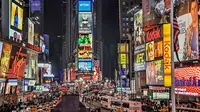 Ilustrasi Times Square New York. Photo by Jose Francisco Fernandez Saura/Pexels