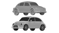 Pabrikan Cina Ini Berani Patenkan Desain Mobil Listrik Mirip VW Beetle